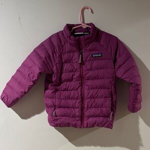 Patagonia Kids Magenta Puffer Jacket size 4T